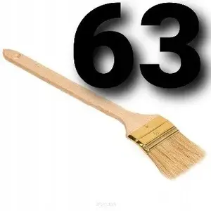 Paint Brush for Radiators MODECO 63 mm (PĘDZEL KALORYFEROWY) MN-71-515