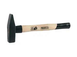 Hammer MODECO MN-30-110 — 1 kg locksmith/metalworking hammer with wooden handle