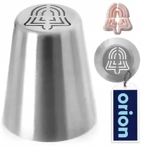 Piping Tip ORION 153036 — Steel Russian bell-shaped confectionery decorating nozzle