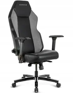 Spēļu krēsls Quersus VAOS.3.2 Titanium Grey — ergonomisks regulējams darba/ spēļu sēdeklis