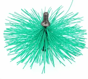 Cleaning Brush Bratek 5302 — PVC Rod 250 mm for Acid-Resistant Pipes