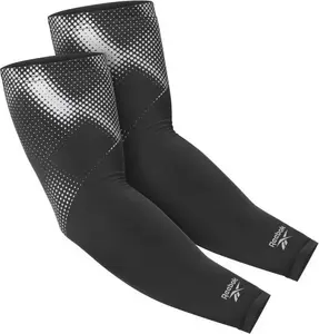 Kompresijas roku uzgaļi Reebok RRSL-13025 melni — izmērs L, pāris