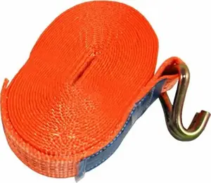 Forankra transport strap 50 mm × 11.5 m, flat strap without tensioner, orange