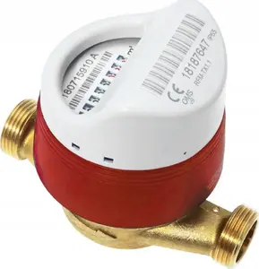 Water meter B_METERS BMETERS JS anti‑magnetic 1/2" for hot water, flow 2.5 m3/h, MID R100/R50 with radio module IP65