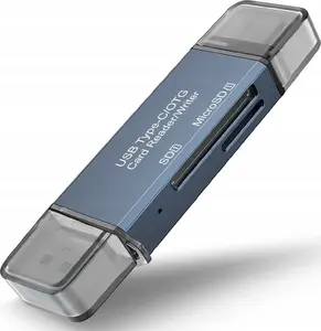 Card reader No name YC360 USB 3.0 and USB-C portable multi-card reader