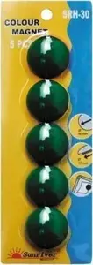 Magnetic Fishing Floats ARGO Magnesy 30 mm, green, pack of 5