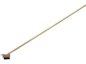Broom VOREL 35927 (steel head, wooden handle) – 1 pc