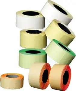 Etiķetes cenu pistolei EMERSON 26 x 16 mm sarkanas (5 ruļļi)
