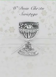Harrows Kartka Chrzest Święty — greeting card for christening (Harrows)