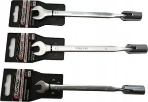 Wrench socket with swivel joint Forsage 22 mm — hand tool for hex bolts and nuts