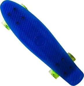 Mini longbords Master MAS-B097 — zils kompakts kruīzers
