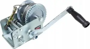 Manual Drum Winch Forsage F-TRT1301C, 1300 kg capacity, two-speed, hand-operated