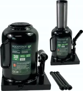 Hidrauliskais zema profila domkrats Rockforce RF-T93007 30 t ar remonta komplektu
