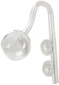 Aquarium water outlet accessory GraniteQ Aqua Natura glass transparent 18 x 16 x 5 cm 64 g