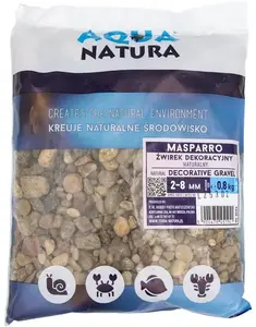 Dekoratīvs akvārija grants ZOOLOGIA Aqua Natura Masparro 2–8 mm, 0,8 kg