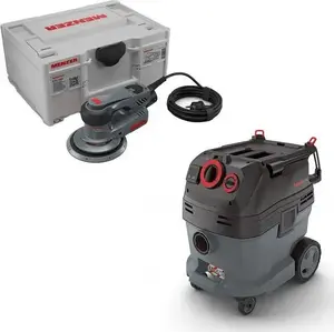 Komplekts Menzer: putekļsūcējs VCL 530 PRO un slīpmašīna ETS 150 5.0 — Menzer komplekts