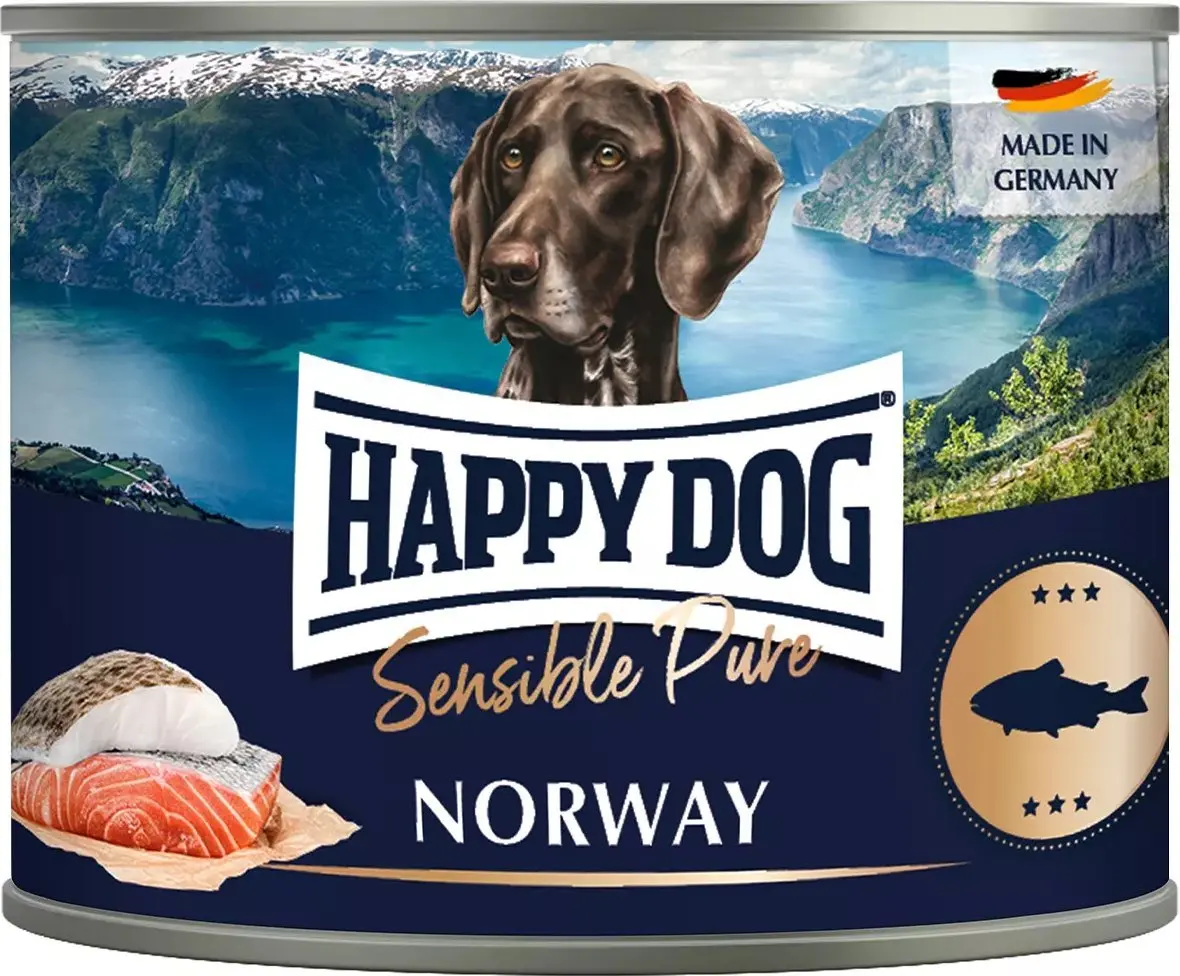 Mitrais barības produkts suņiem happy dog
