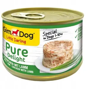 Влажный корм для собак No name PURE Delight 150 г — курица и ягнёнок, пауч/консерва