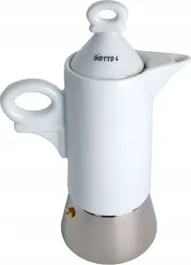 Espresso Coffee Maker KRUPS KAWIARKA DOPPIO 300 ml, stovetop moka pot, brown