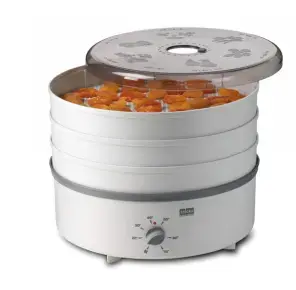 Food dehydrator Memory Solution Stöckli 0075.70 White — 600 W, tray diameter 33.5 cm, 230 V