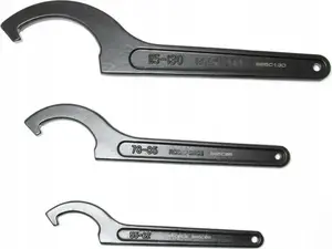 Hook Spanner Wrench Rockforce RF-685C160, adjustable 150–160 mm opening