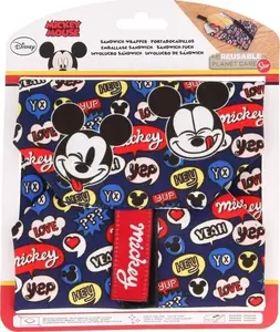 Многоразовая упаковка для завтрака Mickey Mouse — бренд Mickey Mouse, модель 41004, пищевая плёнка