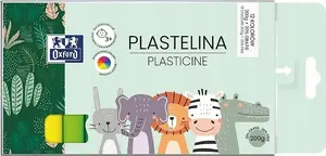 Modeling Clay TEKA Plastelina Kids 12 colors – pack of 12 non-toxic modeling bars