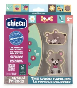 Деревянная обучающая игрушка CHICCO Classic 00012208400000 — для детей от 2 лет, разноцветная