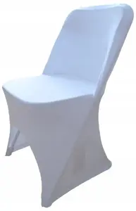 Chair Cover Verlo V-Y53-W white — fitted protective chair slipcover