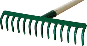 Rake Kard model 177 — 12-tine unfitted garden rake, durable steel tines