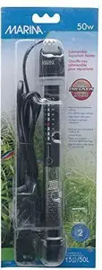 Akvārija sildītājs Hagen Marina 50 W ar termoregulēšanu — iegremdējams 50 W temperatūras kontrole