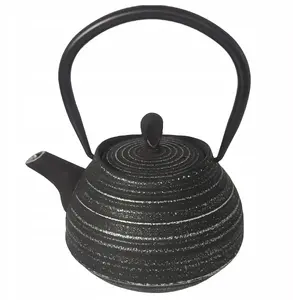 Cast Iron Teapot HIT 4832 Black 0.6 L