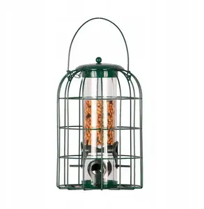 Hanging Metal Bird Feeder Skrzynkazdrewna GF-12945, 17.5×27 cm