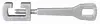 C-clamp Trixie 13103 — 40 cm galvanized Photo 3