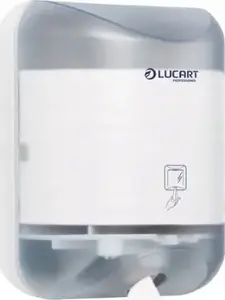 Dispensing Unit Offlander Lucart L-ONE MINI — transparent dispenser for toilet paper or paper towel rolls