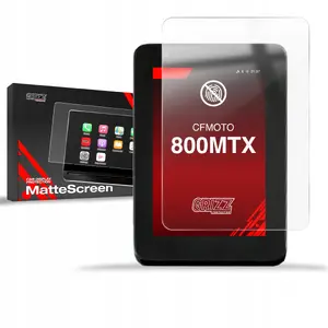 Screen protector GrizzGlass CarDisplay Protection for CFMOTO 800MTX 7" matte