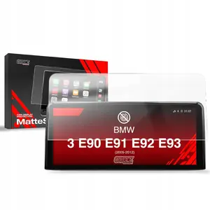 Screen Protection Film GrizzGlass for Android Radio 10.25" — Matte, for BMW 3 Series E90 E91 E92 E93 (2005–2012)
