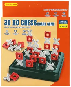 mega creative 3D Wall Game 'Kolko/Krzyzyk' 16x20x4 cm — Interactive Tic-Tac-Toe Game Set