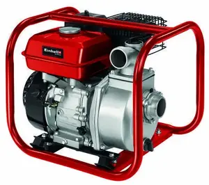 Бензиновая водяная помпа Einhell GE-PW 46 — 4600 Вт, 2.6 бар, 23 000 л/ч, макс. подача 26 м