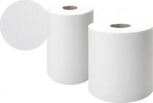 Papīra dvielis ruļļā Ellis Comfort 60 m, 2 slāņi celuloze, balts