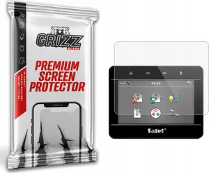 Screen protector GrizzGlass PaperScreen for Satel INT-TSG-B 4.3" alarm keypad, matte finish