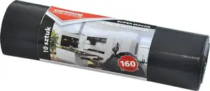 Atkritumu maisi Stella Pack WORKI NA ŚMIECI 160 l LDPE, 10 gab.