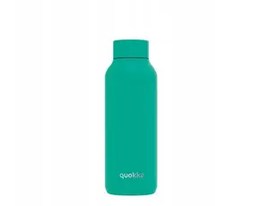Termosflakons QUOKKA Solid 510 ml — nerūsējošā tērauda, vakuuma izolācija (Jade Green)