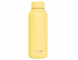 Termosflakons QUOKKA Solid 510 ml — nerūsējošā tērauda, gaiši dzeltena