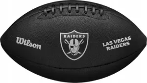 Wilson NFL Team Metallic Premiere Futbola bumba Las Vegas Raiders WF4015817XB Izm. 9 Melna