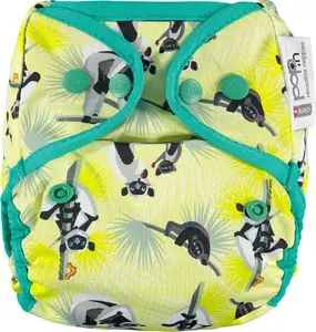 Atkārtoti lietojams AIO auduma autiņš Close Caboo Pop-in Lemur 4,5–16 kg, 1 gab.