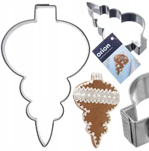 Cookie cutter Lumarko 8.8 cm steel pointed shape model 127469