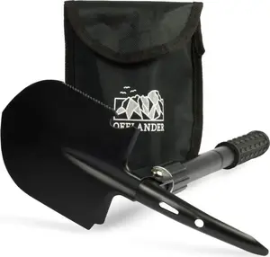 Salokāma maza 4‑1 lāpsta Offlander OFF_CACC_10 — kompakts daudzfunkcionāls instruments
