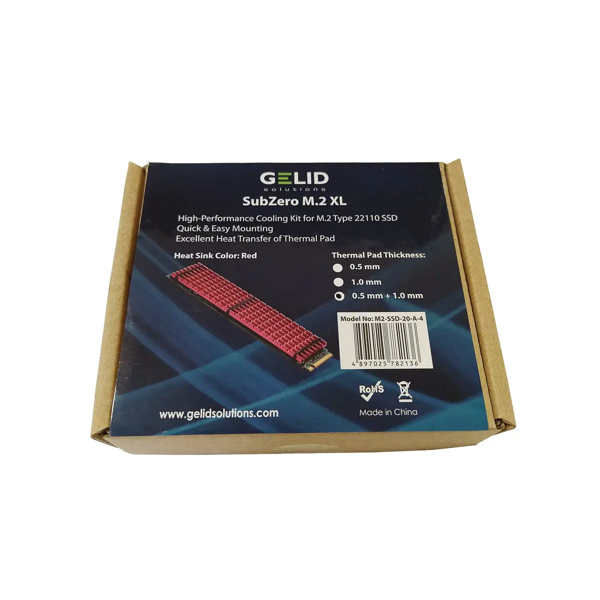 Радиатор Gelid SubZero для M.2 SSD Photo 2