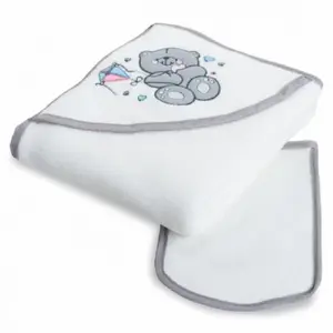 Bath Hooded Towel with Washmitt Bear akuku model Ż-MAL-RE-01-10 (EAN 5903067004118)